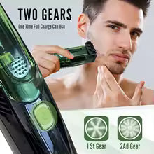 Steel Habbits™ No‑Mess Vacuum Beard Trimmer